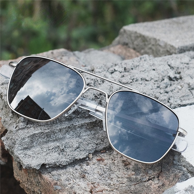 Sunglasses Aviator Polarized - Солнцезащитные очки в стиле ретро для