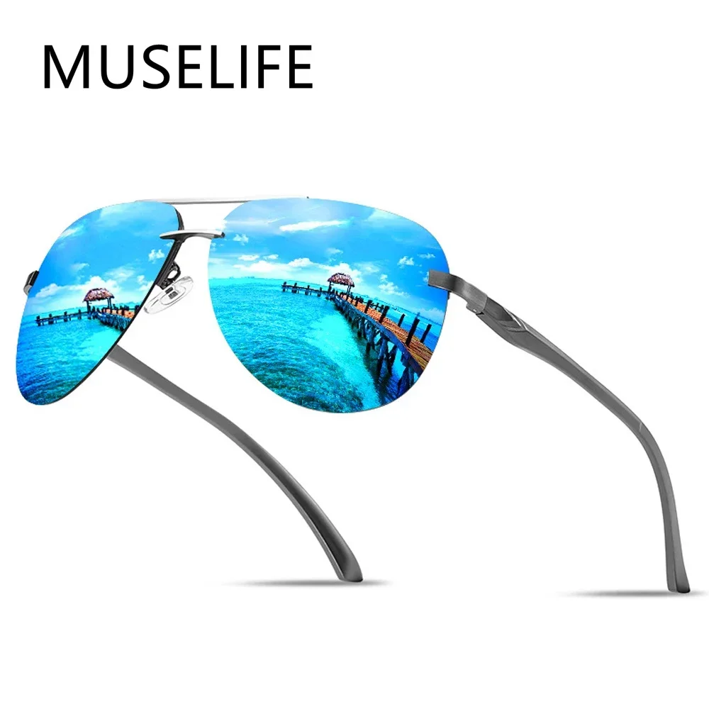Sunglasses Aviator Polarized - Новые поляризационные мужские солнцезащитные очки, классические