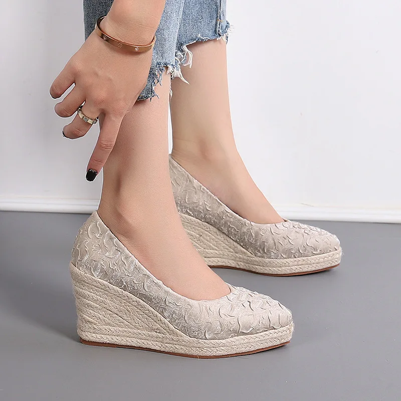 Женские эспадрильи на платформ – обзор и цена Espadrille Slip On