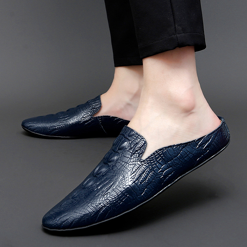 Туфли мужские кожаные с крокод – обзор и цена Flip Flop Leather Men