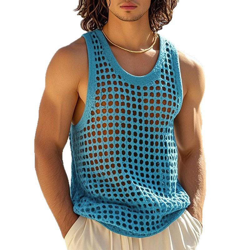 Мужская вязаная майка без рука – обзор и цена Tank Top Muscle