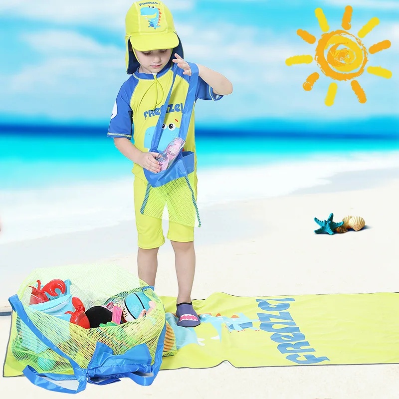 Детская переносная сетчатая су – обзор и цена Beach Towel Large