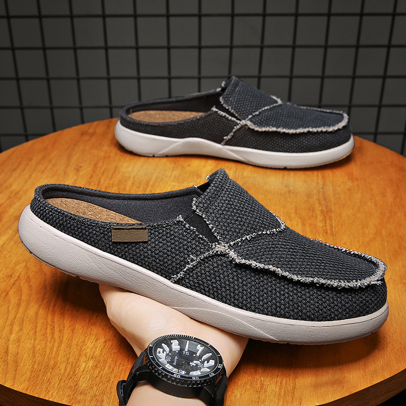 Холщовые получешки без шнуровк – обзор и цена Espadrille Slip On
