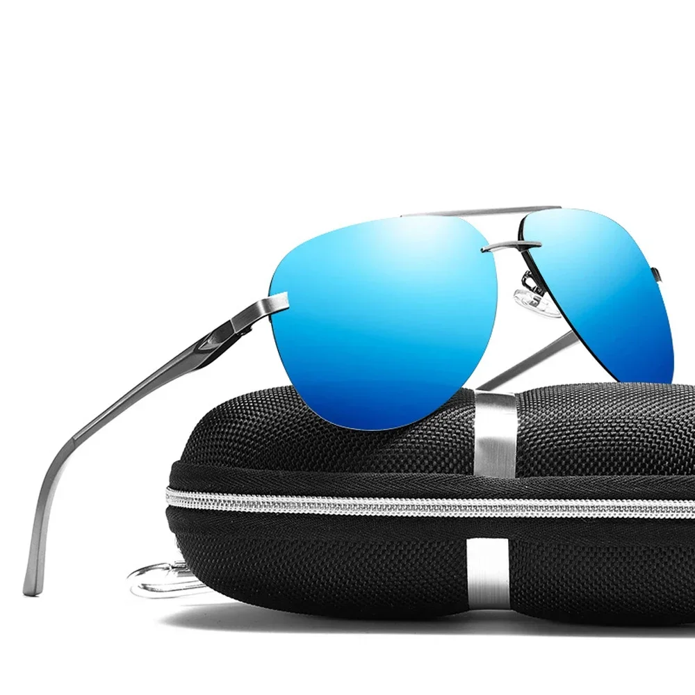 Новые поляризационные мужские  – обзор и цена Sunglasses Aviator Polarized